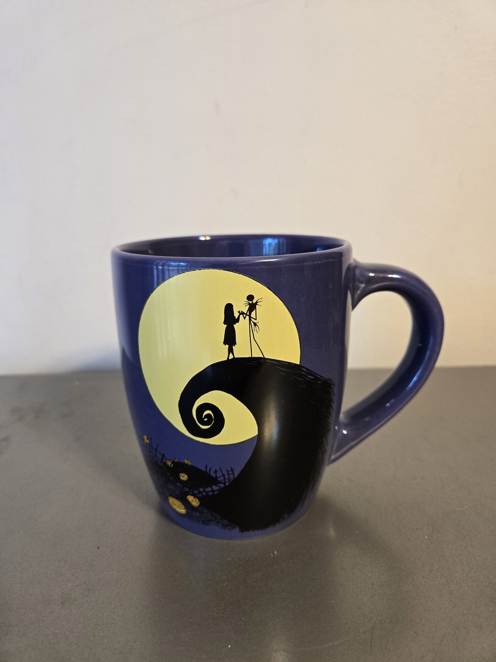 Silver Buffalo The Nightmare Before Christmas Jack and Sally 20oz Coffee Mug